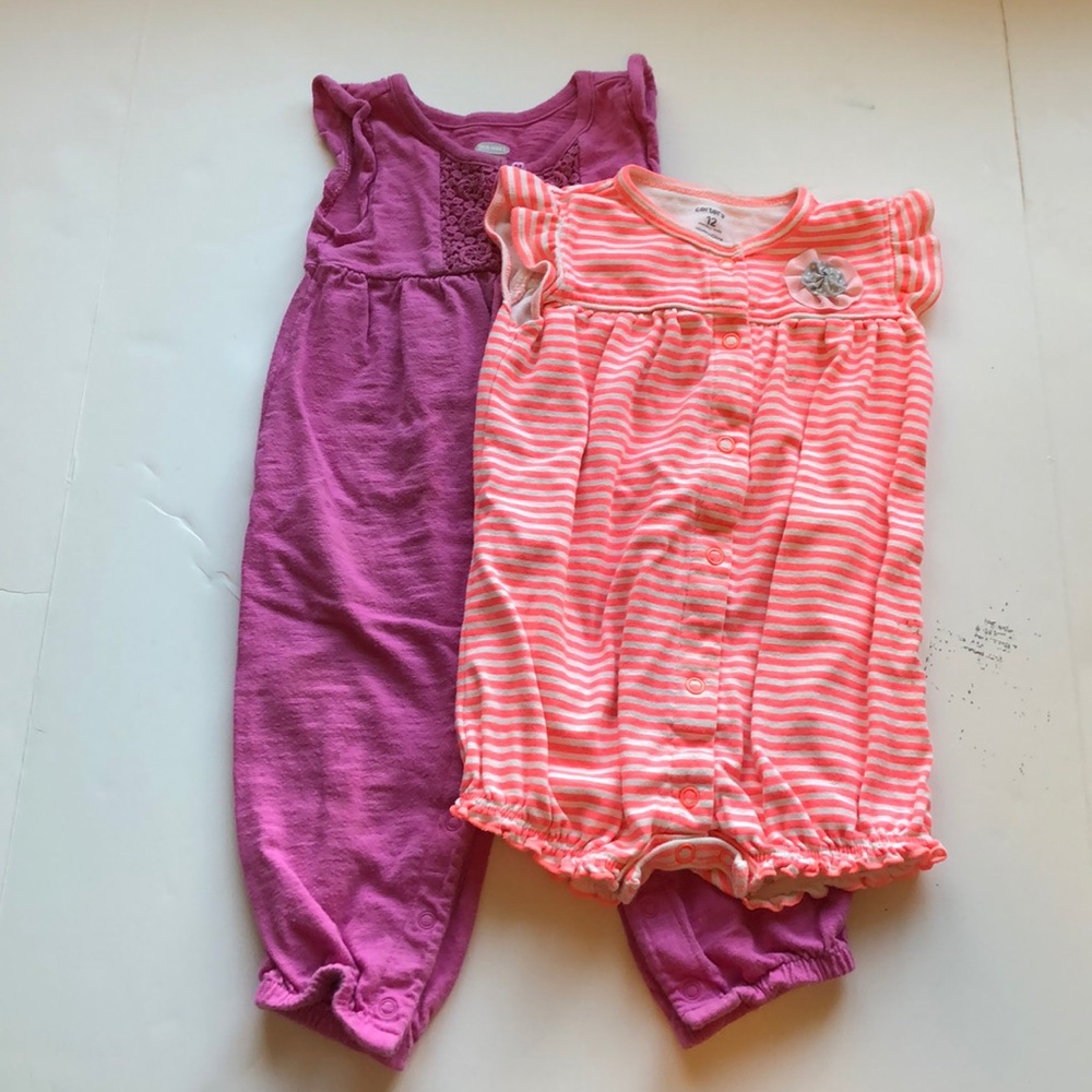 Baby Girl Romper Bundle